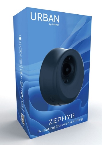 ToyJoy - Zephyr Pulse Stroker - Blue photo