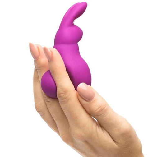 Happy Rabbit - Ears Rabbit Finger Vibrator - Purple photo