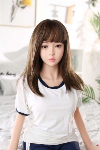 Zhan 日系娇小清纯学生妹 D罩杯 超柔软TPE仿真性爱娃娃 138 cm  照片