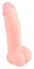 Medical Silicone - Curved Dildo w Balls 20cm 照片-3