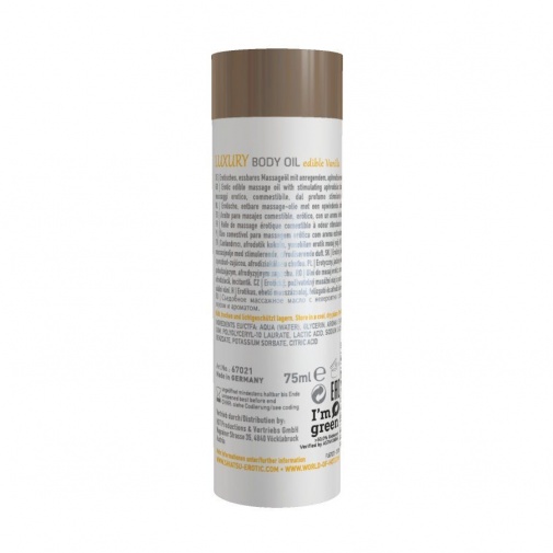 Shiatsu - 可食用按摩油 雲呢拿 - 75ml 照片