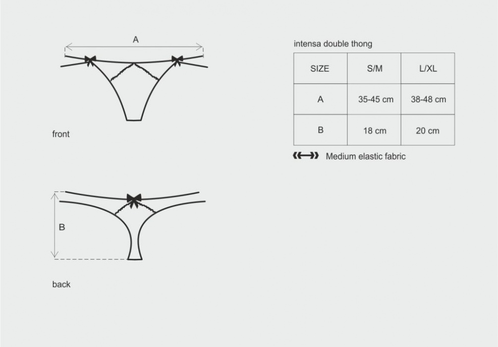 What will encourage you to have spicy fun with your man? Thi... Obsessive - Intensa Double Thong - Cherry Tomato - L/XL photo-9