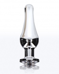 ToyJoy - Diamond Bum Bijou Plug M - Silver photo