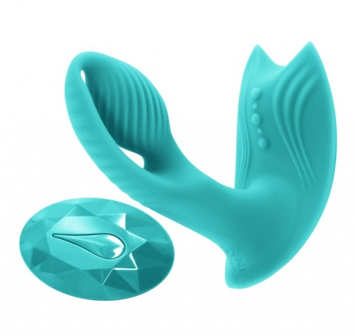 NS Novelties - Bump-N-Grind Warming Vibe - Aqua photo