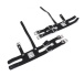 Kiotos - Leather Foot Restraints - Black photo-3