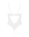 Obsessive - Alissium Crotchless Teddy - White - M/L photo-4