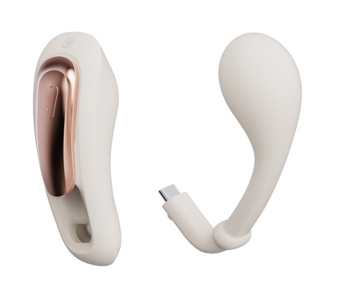 Qingnan - Wearable Vibrator #6 - Beige photo