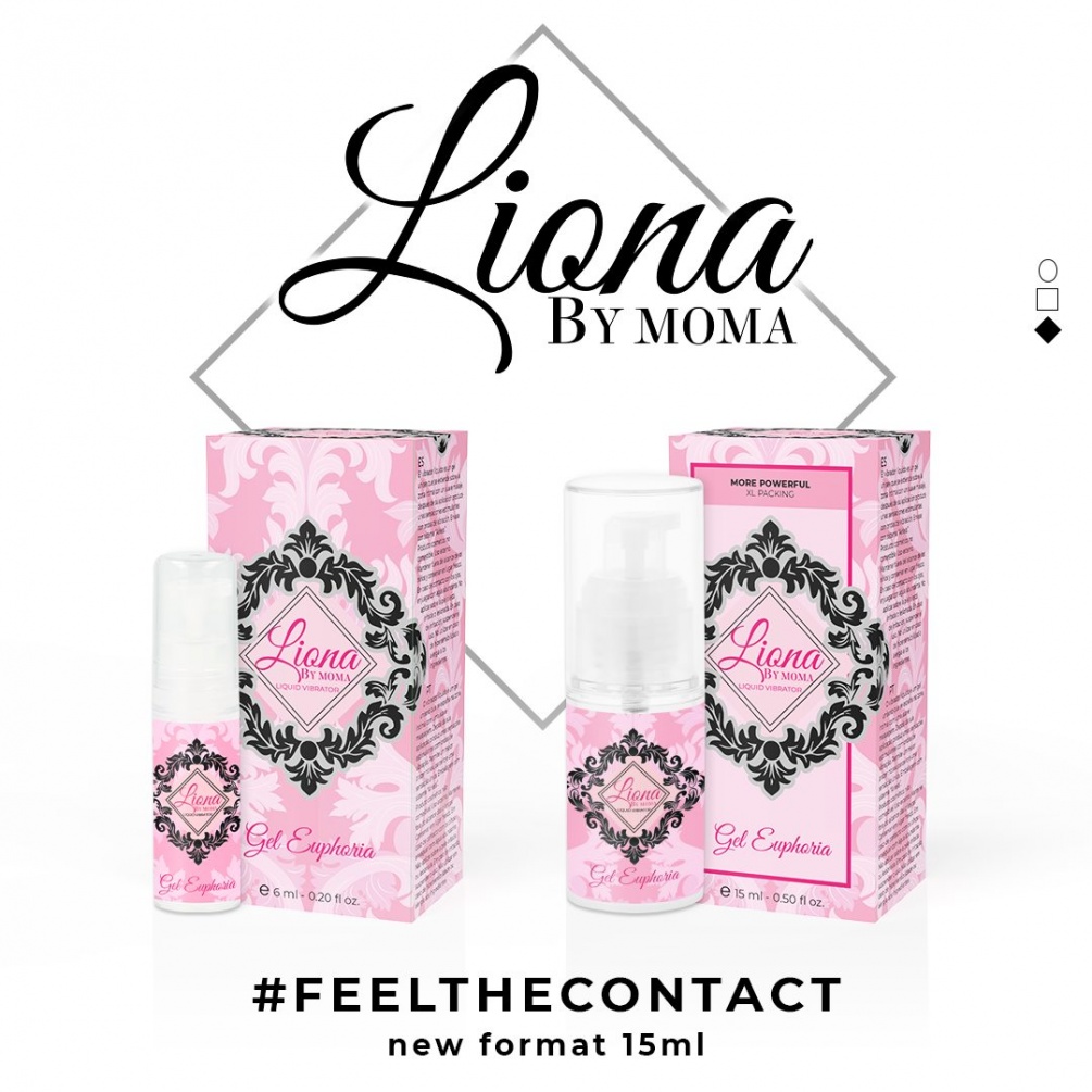 The new sexual revolution. Liquid vibrating stimulating gel.... Liona by Moma - Liquid Vibrator Euphoria Gel - 15ml photo-4