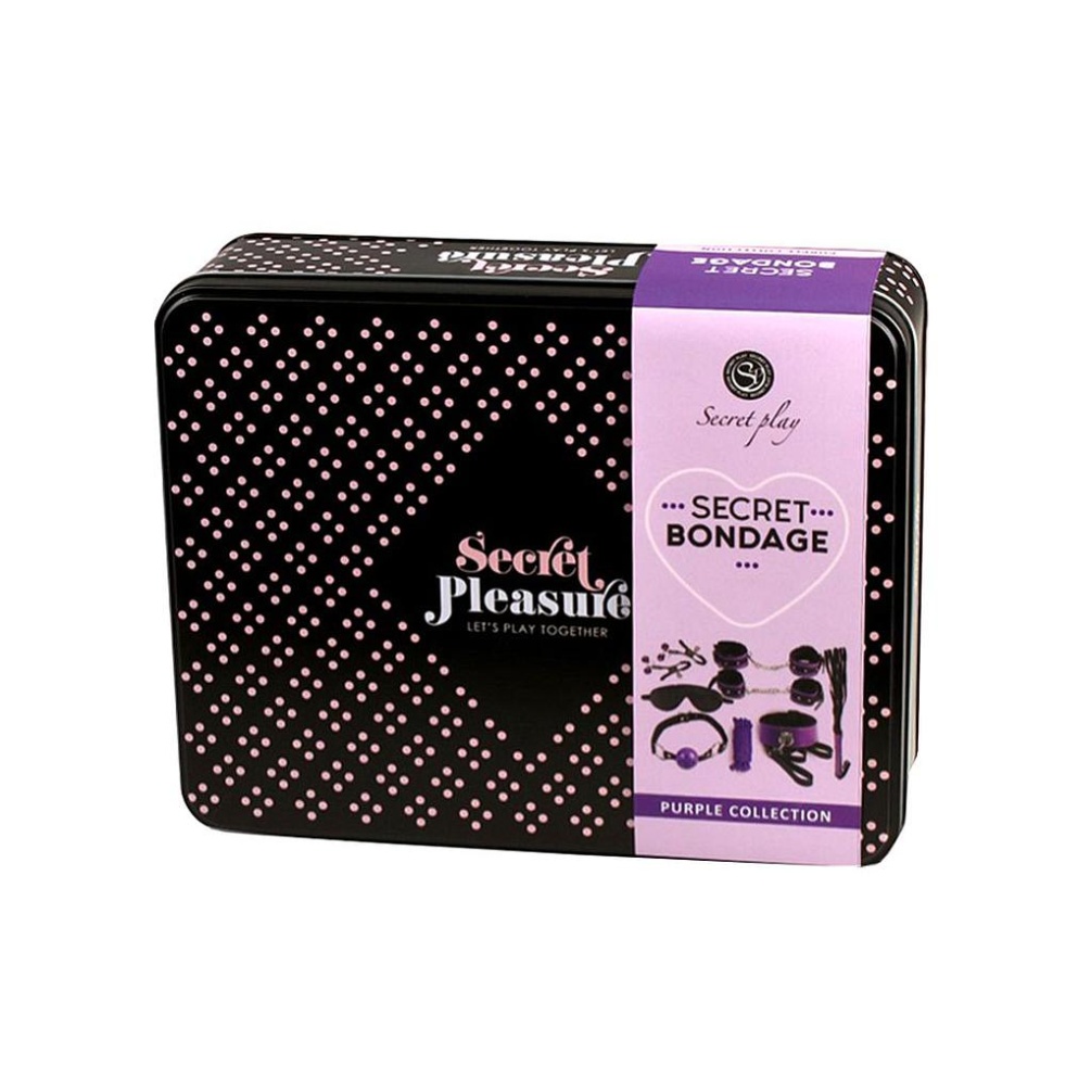 Finally everything you wanted to try from BDSM in this Bonda... Secret Play - Secret Bondage Kit - Purple photo-2