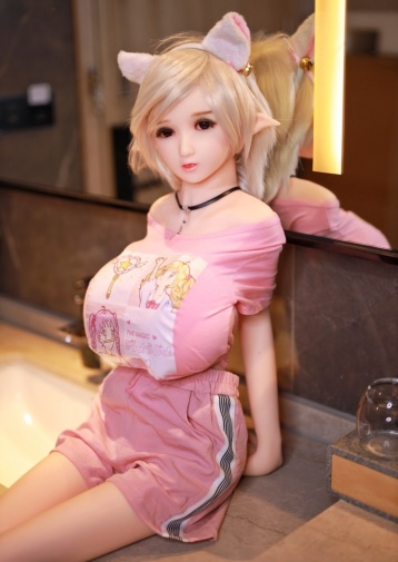 Elf Candy Realistic Sex Doll, Huge Breasts, Ultra Soft TPE 130 cm (4'6 ft)  photo