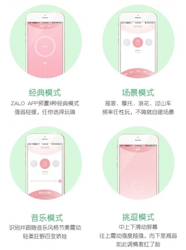 Zalo - Ichigo兔子振动器 -  瓜绿 照片