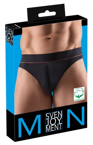 Svenjoyment - Organic Cotton String - Black - XL photo