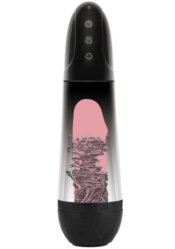 Hidden Desire - Auto Magnify Penis Pump - Black photo