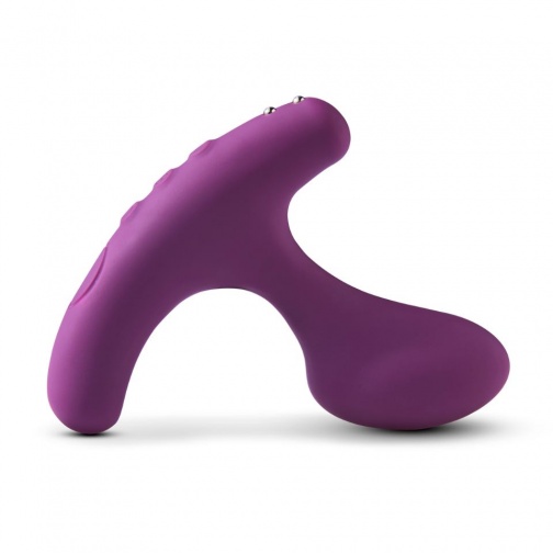 Lora DiCarlo - Tilt Dual Warming Vibro Plug - Plum photo