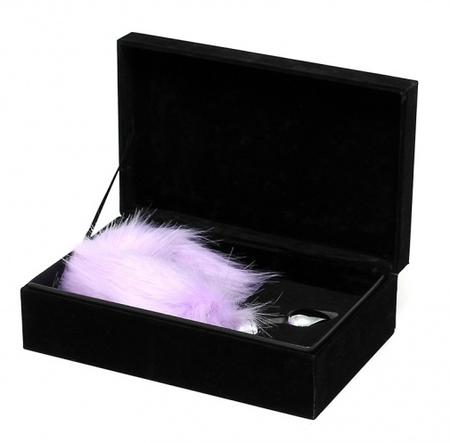 Rimba - Butt Plug w Tail - Lilac - S photo