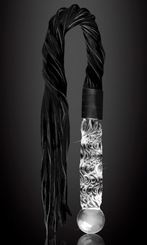 Icicles - Glass Whip No.38 - Black photo