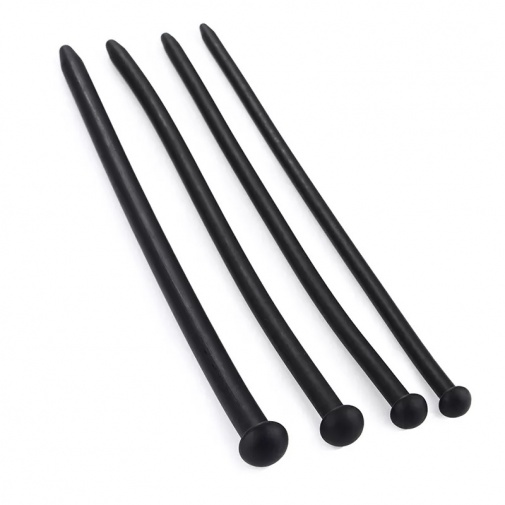MT - Silicone Urethral Plug 8.5mm - Black photo