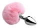 Tailz - Fluffy Bunny Tail Anal Plug - Pink photo
