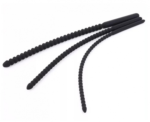 MT - Threaded Urethral Plug M - Black photo