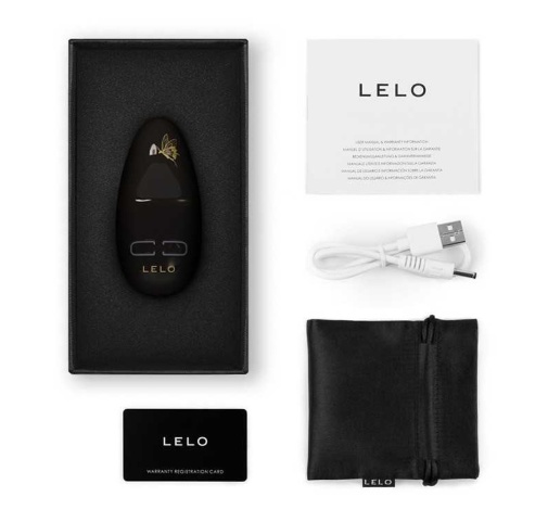 Lelo - Nea 3 Mini Vibrator - Pitch Black photo