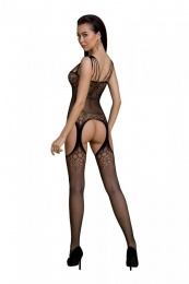 Passion - Eco Bodystocking BS004 - Black photo