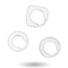 Addicted Toys - C-Rings Set - Clear photo