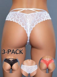 BeWicked - 2093 Kelani Panties 3 pcs - L photo