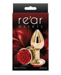 NS Novelties - Rose Buttplug S - Red photo