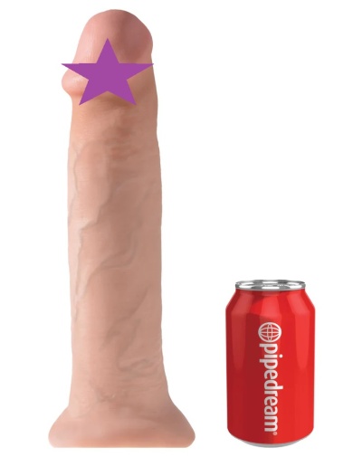 King Cock - 14" 吸盘仿真假阳具 - 肉色 照片