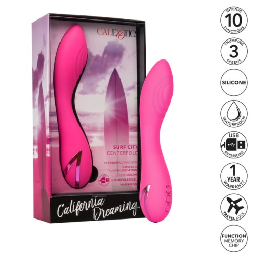 CEN - CalDream Surf City Pulsation Massager - Pink photo