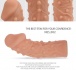 Kokos - Extreme Dotted Realistic Cock Sleeve M - Flesh photo-4