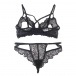 Ohyeah - Crotchless Temptation Set - Black - M photo-7
