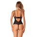 Obsessive - Serena Love Crotchless Teddy - Black - M/L photo-2