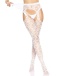 Leg Avenue - Amore Heart Pantyhose - White photo-5