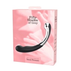 Fifty Shades of Grey – Sweet Pressure Double Vibro Dildo - Black photo