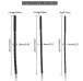 MT - Threaded Urethral Plug Set - Black photo-12