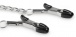 Easytoys - Nipple Clamps w Chain - Silver photo-3