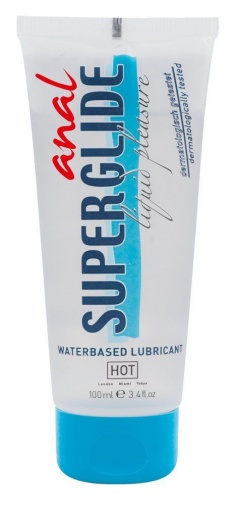 Hot - Superglide Liquid Pleasure 水溶性后庭润滑剂 - 100ml 照片