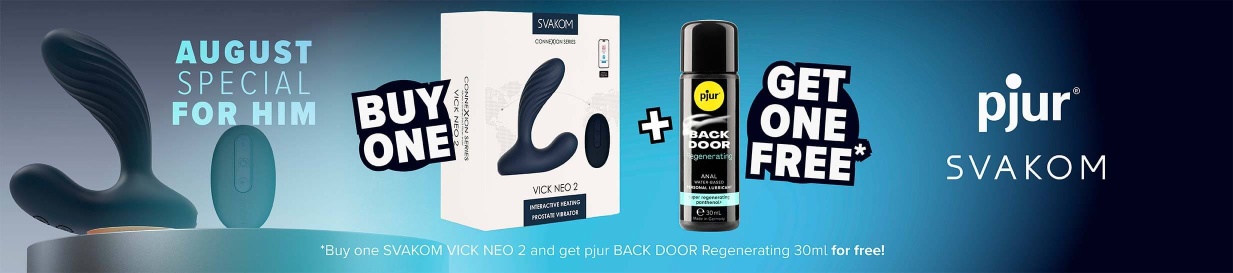 SVAKOM+Pjur male 2 Anal August