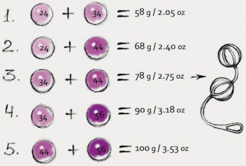 Gvibe - Geisha Balls 2 - Pink photo