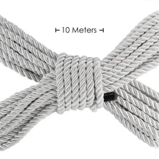 Ouch - Bondage Rope 10m - Silver 照片