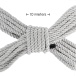 Ouch - Bondage Rope 10m - Silver 照片-2
