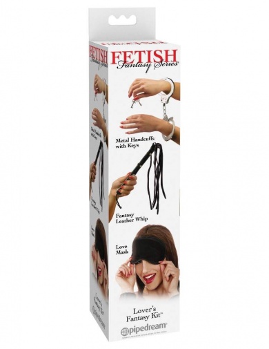 Fetish Fantasy - 情人調教套裝 - 黑色 照片