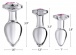 Booty Sparks - Gem Glass Anal Plug S-size - Pink photo-4