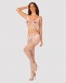 Obsessive - Bodystocking G330 - White - XL/XXL photo-3
