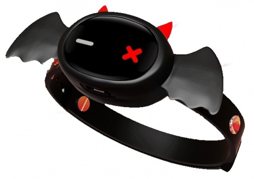 QIUI - Little Devil APP Controlled Collar - Black photo