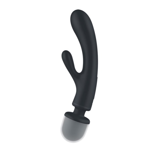 Satisfyer - Triple Lover 三重快感兔子震動棒 - 灰色 照片