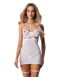 Obsessive - Arrowel Chemise - White - S/M 照片