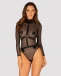 Obsessive - Cameliana Strap Corset - Black photo-4