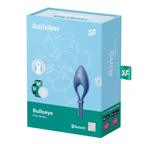 Satisfyer - 靶心戒指 - 藍色 照片